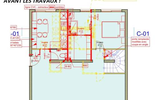 Plan de démolition/construction (Draveil 91210)