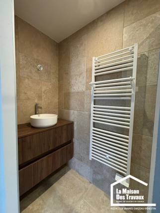 Rénovation d'une salle de bain en rez-de-chaussée à Saint-Gildas-de-Rhuys