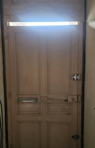 Ancienne porte vue intérieure