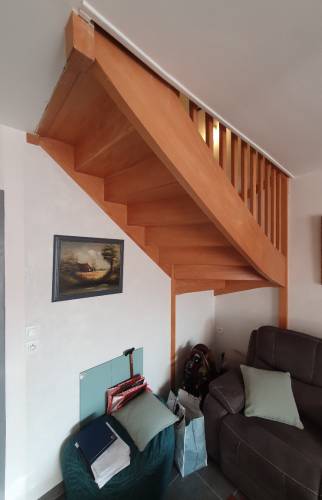 Rénovation d’escalier design La Maison Des Travaux Bruz