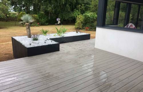 Aménagement d'une nouvelle terrasse 