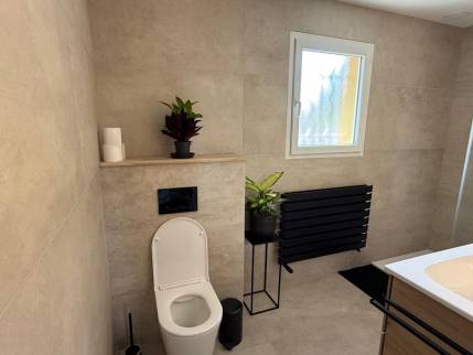 Rénovation d'une salle de bain à Cessieu