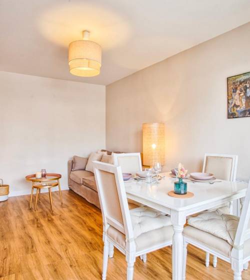 Murs salon et salle à manger repeints