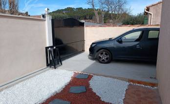 Aménagement extérieur et nouveau portail