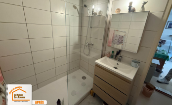 carrelage manquant mur danger, protection mur salle de bain, transformation salle d’eau Savoie, rénovation douche à l’italienne, bac à douche moderne