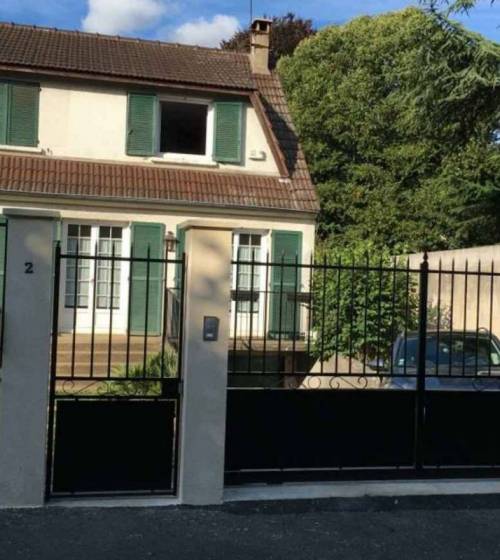 Nouveau portail automatique et portillon (Brunoy 91800)