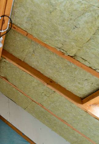 isolation par le toit.