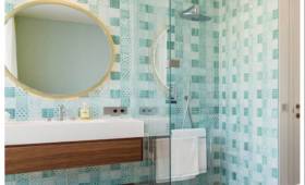 Salle de bain après