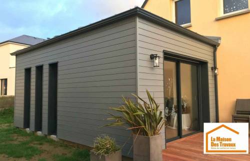 terrasse et extension