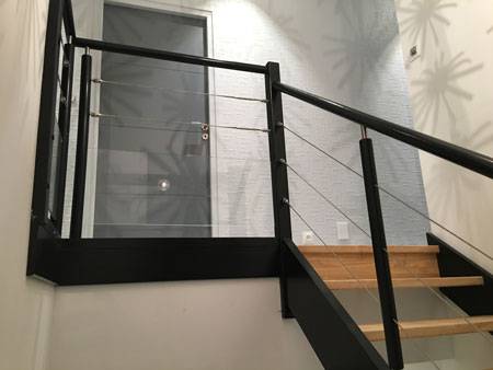 Escalier vu d'en bas Lempdes