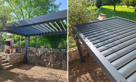 Pergola bioclimatique