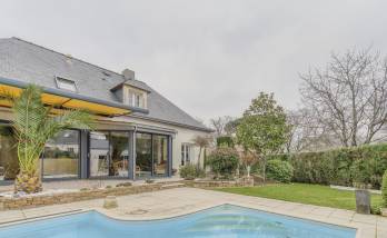 Extension de maison à Vertou avec une verrière en aluminium