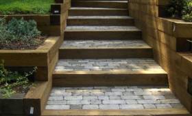 Travaux de maçonnerie pour réalisation escalier extérieur pabillon à JouyèleèMoutier (95280)