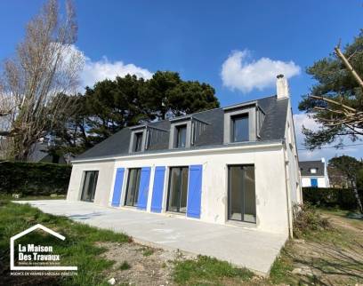 Travaux de rénovation en cours maison sarzeau