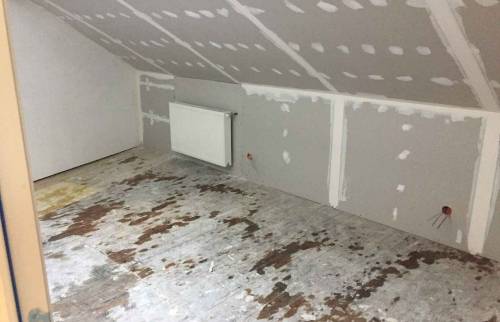 Doublage après isolation des combles et fenêtre de toi -  PARIS 17