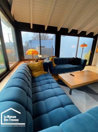 Rénovation d'un salon moderne Vannes