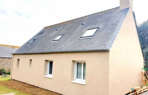 réalisation d'une Isolation thermique par l'Extérieur (après)