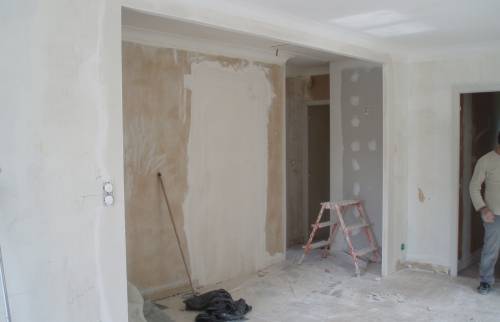 Elargissement ouverture cloison