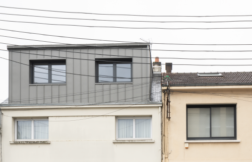 Création d'une lucarne au sud de Nantes