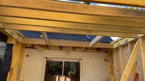 Construction d'une extension de maison en bois - Nantes 44000