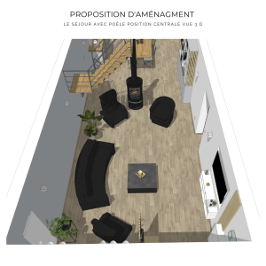 Aménagement d'une entrée et d'un séjour - HELENE SOORBEEK - La Maison Des Architectes
