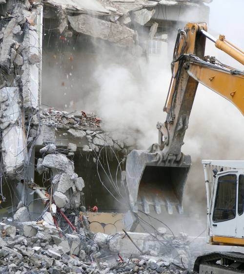 Démolition de maison
