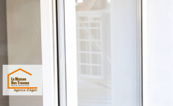 Fenêtre rénovée à Agen : un nouveau dormant PVC performant pour plus de lumière et une isolation optimale.