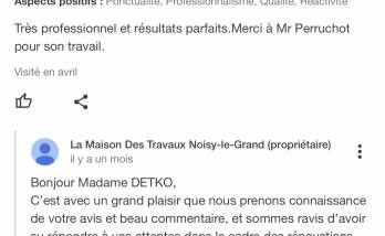 La Maison Des Travaux avis