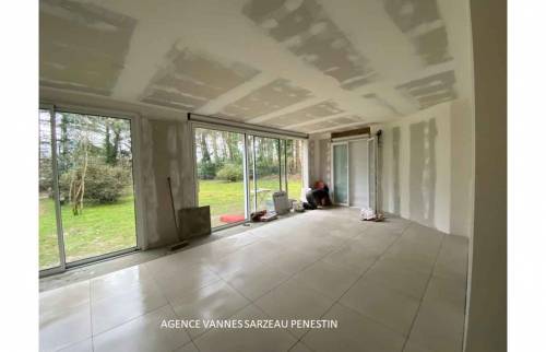 EXTENSION EN BOIS A FEREL 56130 PAR LA MAISON DES TRAVAUX VANNES SARZEAU PENESTIN