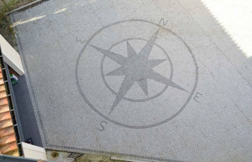 Aménagement extérieur rosace à Arras