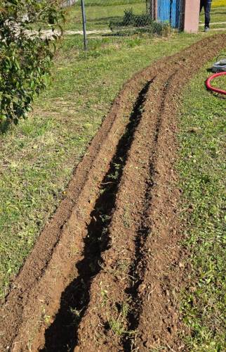 travaux pour transhée entre terrain et portail pour motorisation à Cuges-les-Pins (13780)