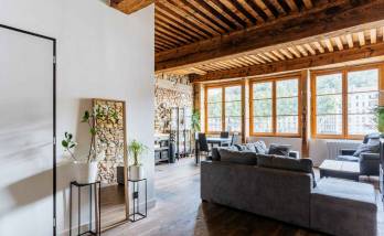 Rénovation complète d'un appartement en style industriel , quartier Vieux Lyon