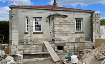 Surélévation et extension d'une maison à Neuilly-sur-Marne 