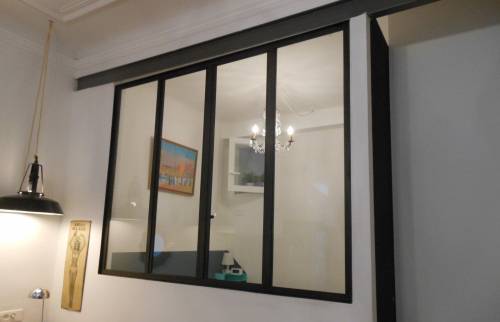 Montage verrière sur béton cellulaire après ouverture mur pporteur - Crozon  (29160)