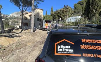 chantier rénovation de maison sur Roquevaire (13260)