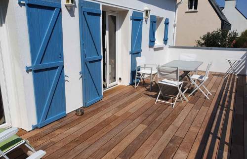 Réalisation d'une terrasse bois à Saint-Briac-sur-Mer