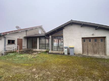  Maison avant création de terrasse en bois - Montauban 82000