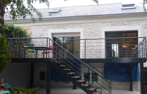 Aménagement terrasse surélevée