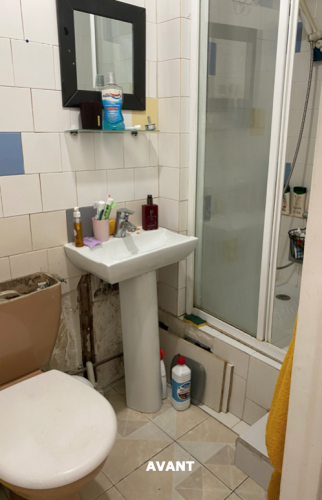  Rénovation de salle de bain à Paris 13