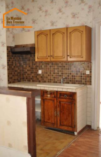 Cuisine avant les travaux.