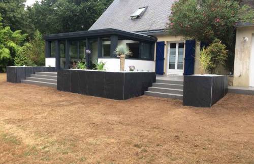 Terrasse de 32m2 à Brech 