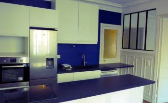 renovation appartement Courbevoie 92400 cuisine ouverte