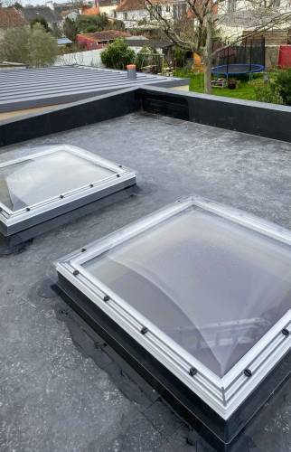 Création puit de lumière (chantier en cours)