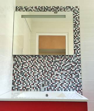 Dardilly : Rénovation complète d'une salle de bains, Maison située à Lyon - Monts d'Or
