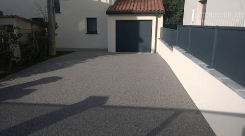Création d’une allée de garage à Évian-les-Bains