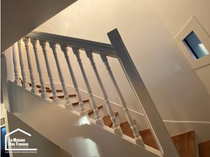Escalier rénovée à Vannes 56000