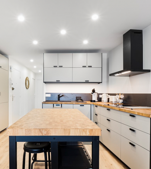 Rénovation d’une cuisine moderne à Troyes 