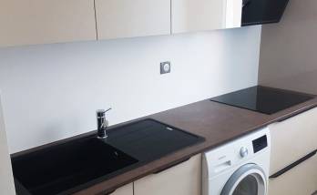 cuisine avec lave linge 