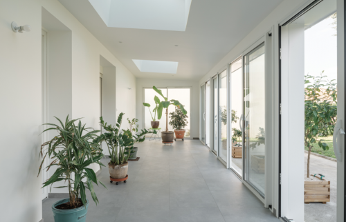 Rénovation et extension d'une véranda existante VERTOU (44120) - vue intérieure