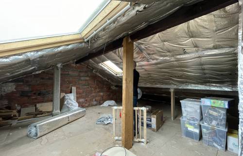 Rénovation de combles et de son escalier à Antony (92)